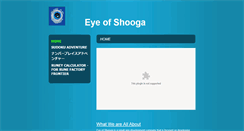 Desktop Screenshot of eyeofshooga.com